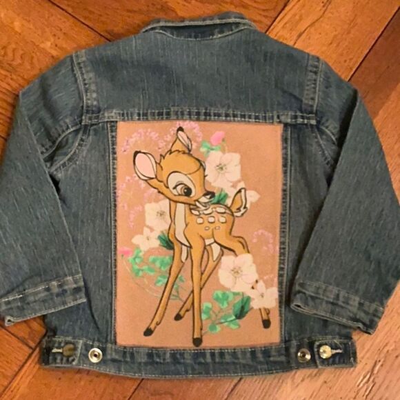 Star Ride Other - Upcycled Bambi Disney Disneyland Denim Toddler Jacket